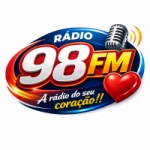 Logo da rádio Rádio 98 FM ao vivo online
