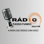 Logo da rádio Rádio Passo Fundo 104.9 FM ao vivo online