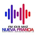 Logo da rádio Radio Nueva Francia 101.9 FM ao vivo online