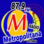 Logo da rádio Rádio Metropolitana 87.9 FM ao vivo online