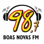 Logo da rádio Rádio Boas Novas 98.7 FM ao vivo online