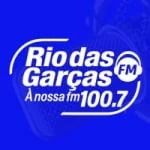 Logo da rádio Rádio Rio das Garças 100.7 FM ao vivo online