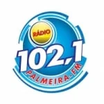 Logo da rádio Rádio Palmeira 102.1 FM ao vivo online
