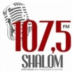 Logo da rádio Rádio Shalom 107.5 FM ao vivo online