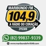 Logo da rádio Rádio Maribondo 104.9 FM ao vivo online