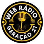 Logo da rádio Rádio Geração 21 ao vivo online