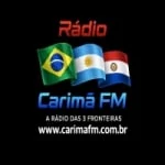 Logo da rádio Rádio Carimã FM ao vivo online