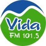 Logo da rádio Rádio Vida 101.5 FM ao vivo online