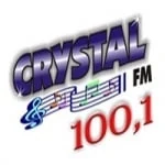 Logo da rádio Rádio Crystal 100.1 FM ao vivo online