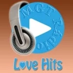Logo da rádio MGT Rádio Love Hits ao vivo online