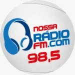 Logo da rádio Nossa Rádio FM ao vivo online