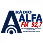 Logo da rádio Rádio Alfa FM ao vivo online