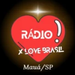 Logo da rádio Rádio X Love Brasil ao vivo online