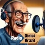 Logo da rádio Rádio Oldies Brasil ao vivo online