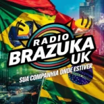 Logo da rádio Rádio Brazuka UK ao vivo online