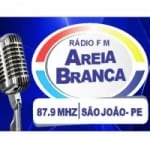 Logo da rádio Rádio Areia Branca 87.9 FM ao vivo online
