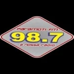 Logo da rádio Rádio Paramoti 98.7 FM ao vivo online