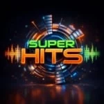 Logo da rádio Super Hits ao vivo online
