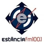 Logo da rádio Rádio Estância 100.1 FM ao vivo online