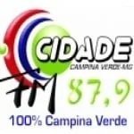 Logo da rádio Rádio Cidade 87.9 FM ao vivo online