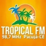 Logo da rádio Rádio Tropical 98.7 FM ao vivo online