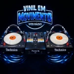 Logo da rádio Vinil Em Movimento Web ao vivo online