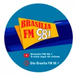 Logo da rádio Rádio Brasília 98.1 FM ao vivo online