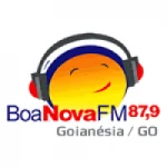 Logo da rádio Rádio Boa Nova 87.9 FM ao vivo online