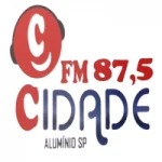 Logo da rádio Rádio Cidade 87.5 FM ao vivo online