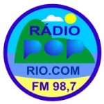 Logo da rádio Rádio Pop Rio 98.7 ao vivo online