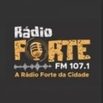 Logo da rádio Rádio Forte 107.1 FM ao vivo online