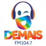 Logo da rádio Rádio Demais 104.7 FM ao vivo online