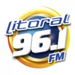 Logo da rádio Rádio Litoral 96.1 FM ao vivo online