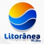 Logo da rádio Rádio Litorânea 91.5 FM ao vivo online