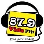 Logo da rádio Rádio Vida 87.9 FM ao vivo online