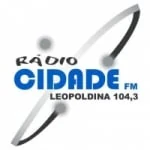 Logo da rádio Rádio Cidade 104.3 FM ao vivo online