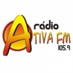 Logo da rádio Rádio Ativa 105.9 FM ao vivo online