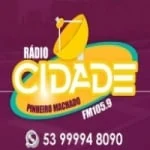 Logo da rádio Rádio Cidade 105.9 FM ao vivo online