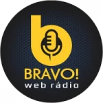 Logo da rádio Bravo Web Rádio ao vivo online
