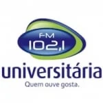 Logo da rádio Rádio Universitária 102.1 FM ao vivo online