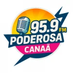 Logo da rádio Rádio Poderosa 95.9 FM ao vivo online