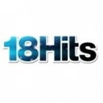 Logo da rádio 18 Hits FM ao vivo online