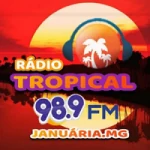 Logo da rádio Rádio Tropical FM ao vivo online