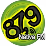 Logo da rádio Rádio Nativa 87.9 FM ao vivo online