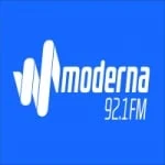 Logo da rádio Rádio Moderna 92.1 FM ao vivo online