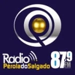 Logo da rádio Rádio Pérola do Salgado 87.9 FM ao vivo online
