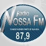 Logo da rádio Rádio Nossa FM 87.9 FM ao vivo online