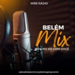 Logo da rádio Web Rádio Belém Mix ao vivo online