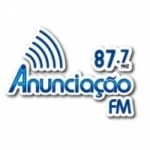Logo da rádio Anunciação 87.7 FM ao vivo online