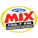 Logo da rádio Rádio Mix 106.7 FM ao vivo online
